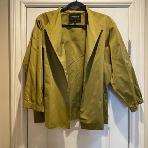 Olive Green Satin Jacket